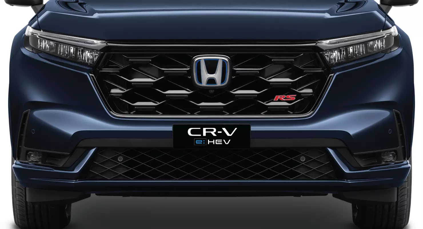 đầu xe honda crv hybrid